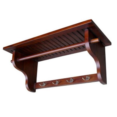 Ore Furniture Ore Furniture DWH001 11 in. Wall Hanger - Mahogany DWH001